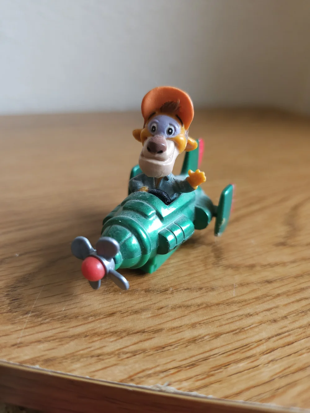 4/$10 Tailspin Vintage Diecast Plane Wildcat 1989 Mcdonalds Disney Toy